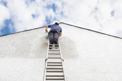 Peinture extérieure à Rougé — façades et ravalement